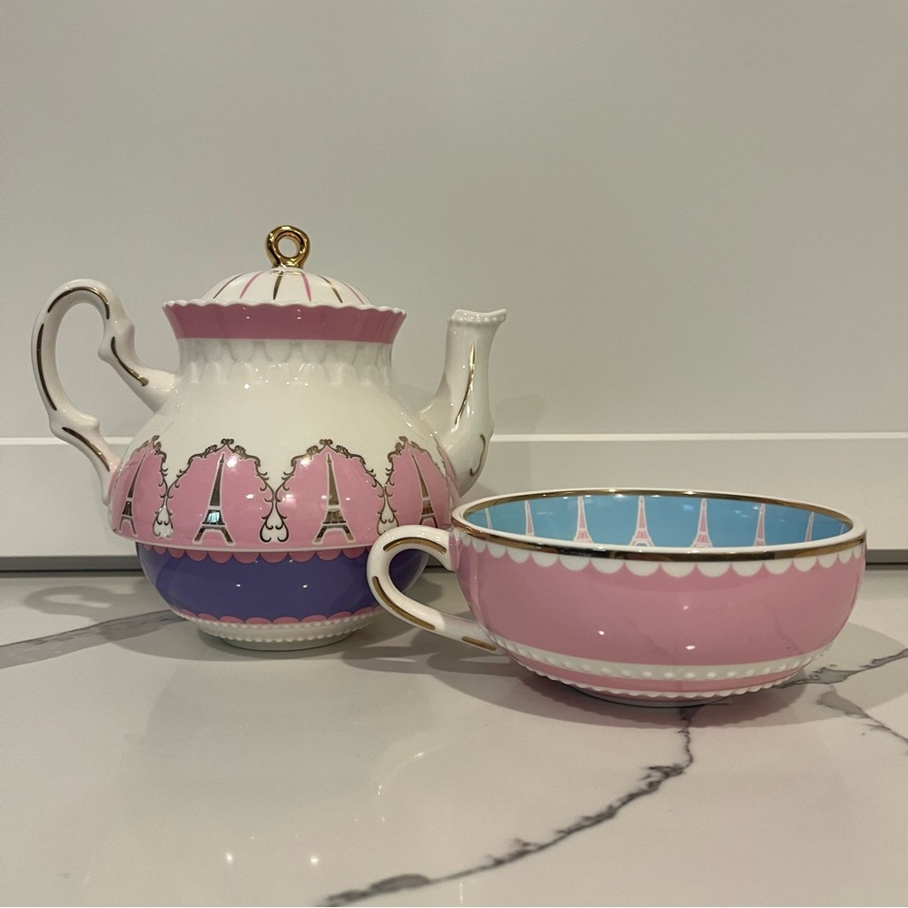 Beauty and the Beast Tea for One Set